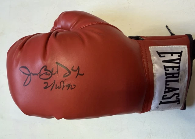 Gant De Boxe Everlast Rouge Signé Par Joe Frazier – Certifié JSA, Collector !