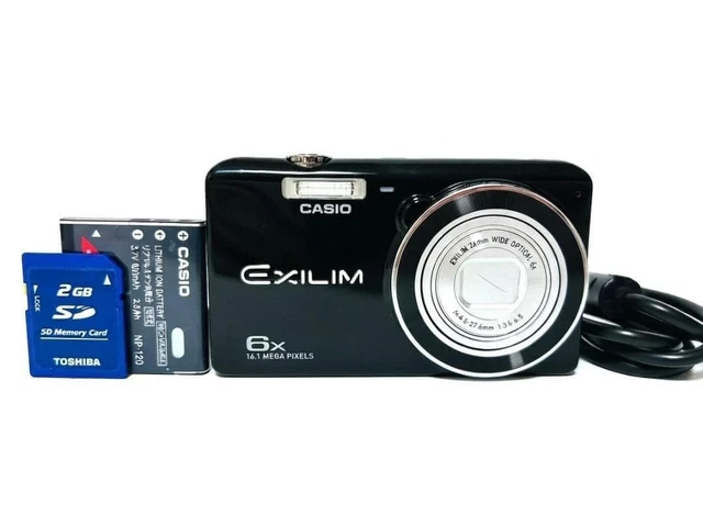 CASIO EXILIM EX-Z31 Black With Battery & SD Card Tested Working