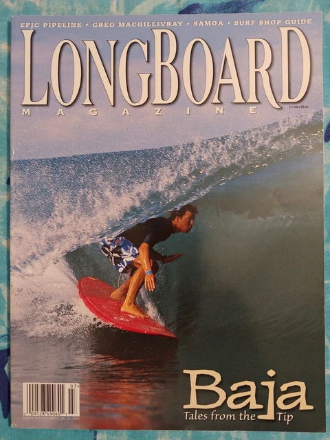 LONGBOARD Surfing Magazine JULY 2003, Baha Tales from the Tip