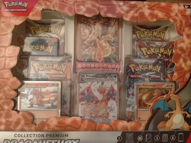 POKÉMON JCC: COLLECTION Premium Dracaufeu-ex Boîte EUR 50,00 - PicClick FR