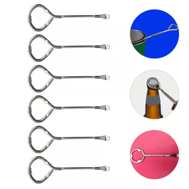 6 Pcs Paint Can Opening Tool Beer Bottle Opener Disassemble
