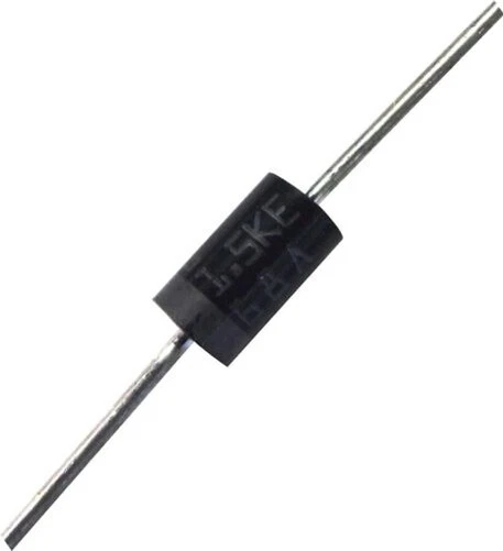 TVS DIODE 1.5KW 23.1V UNIDIR DO201AE Transient Voltage Suppressors Diodes Qty.5
