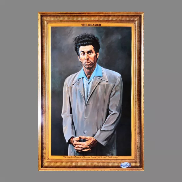 The Kramer Poster Self Portrait (61X91Cm) Seinfeld Picture Print New Wall Art