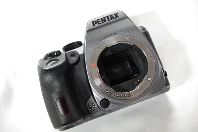 Pentax K-70 24.0MP LOW SHUTTER COUNT Digital SLR Camera Silver Ricoh 2