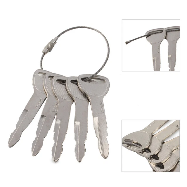 Ignition Keys 5pcs for Toyota Forklift Equipment  57591-23330-71 162597 A62597