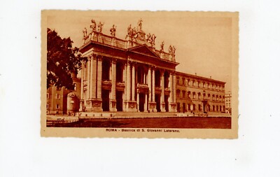 Roma Basilica S.Giovanni in Laterano acquarello firm.ta Aldo Raimondi NVG #SA-11 