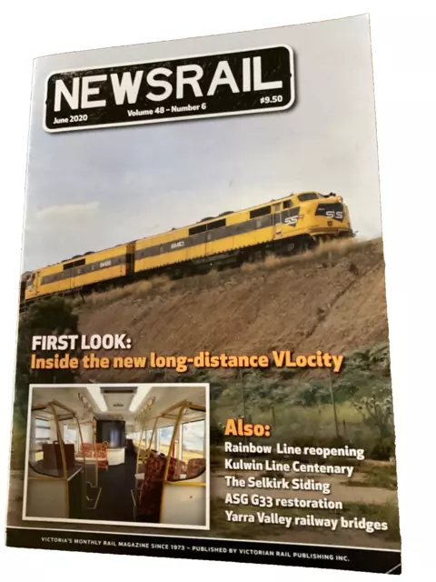 ARHS (Vic) Newsrail Magazine - June  2020