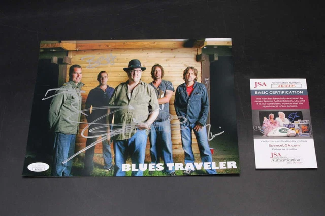 Blues Traveler Signed 8x10 Photo John Popper Autograph JSA COA D8603