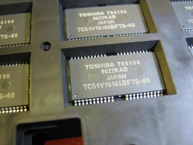 Toshiba TC51V16165BFTS-60 Lot of 2 NOS Pieces