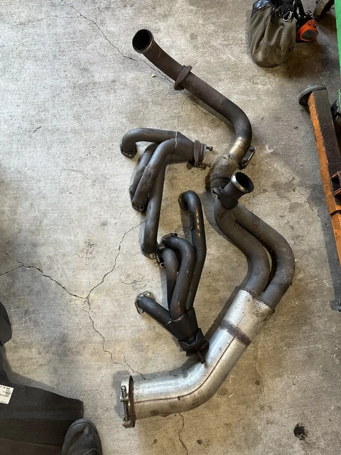 82-92 Camaro Firebird V8 SLP Stainless Steel Shorty Headers Y Pipe Hardware 4-1