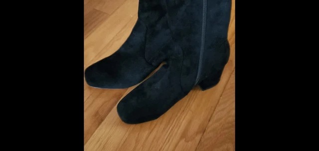 Silent d careful stretch boots best sale black