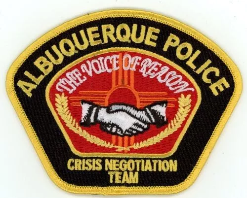 New Mexico Nm Albuquerque Police Crisis Negotiation Nice Shoulder Patch Sheriff