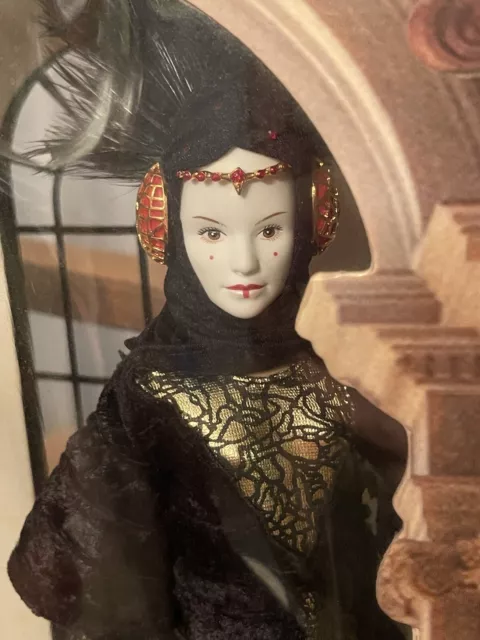 Queen Amidala Black Gown ~ 1999 Portrait Edition Doll ~ Star Wars Episode 1 ~NIB