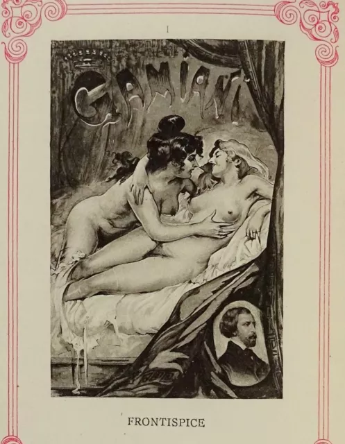 curiosa GAMIANI ou Deux Nuits d'excès illustrations de Paul Avril erotica