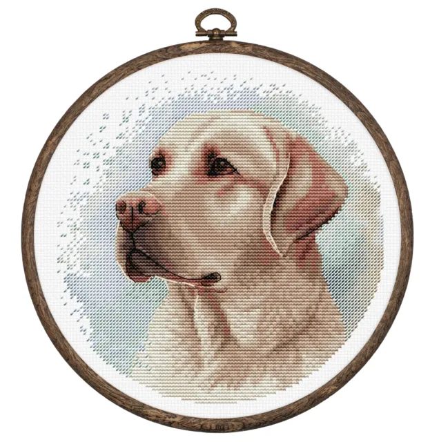 The Labrador BC211l Luca-S Counted Cross-Stitch Kit