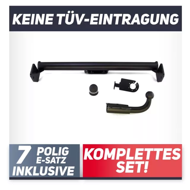 Für Toyota Corolla VIII E11 4/5-Tür 97-02 Anhängerkupplung starr+E-Satz 7p