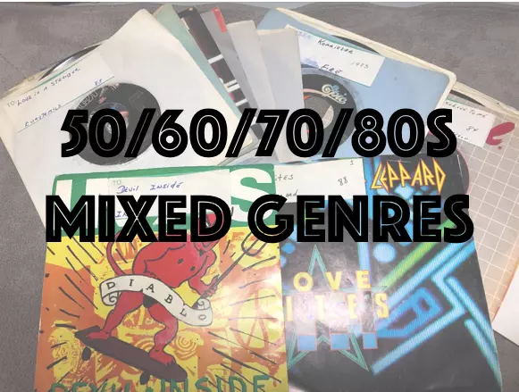Popular 45s - Mixed Genres & Years - VG+ - NM Flat $4 Shipping - Dells 2