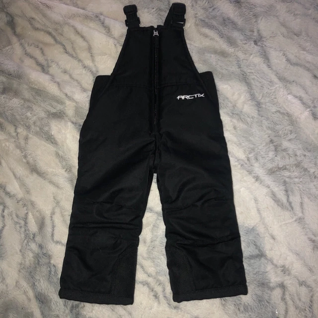 Arctix Infant/Toddler Insulated Snow/Ski Bib Overalls Black 18-24mths  Snowsuit