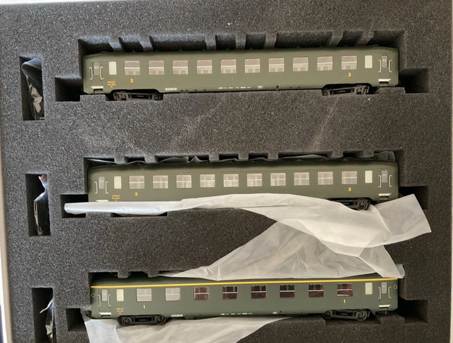 REE Models NW-283 Coffret de voitures voyageurs DEV SNCF Ep.III 2