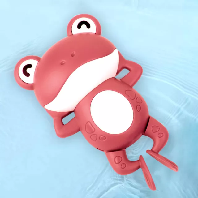 3pcs Shower Bathroom Wind-up Clockwork Baby Bath Toy Water Game Animals Frog
