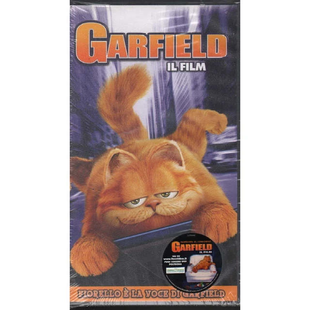 GARFIELD. THE MOVIE VHS Peter Hewitt Univideo 25007SA Sealed £13.54