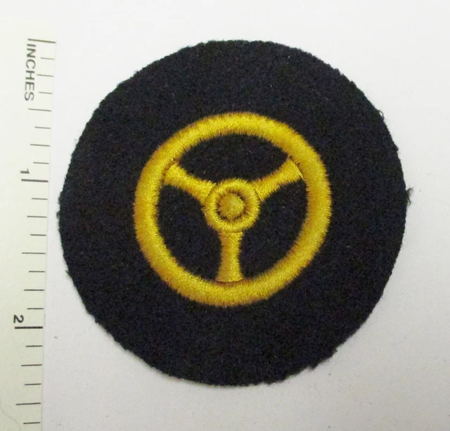 WW2 VINTAGE GERMAN NAVY KRIEGSMARINE MOTOR DRIVER PATCH Original EUR 14 ...