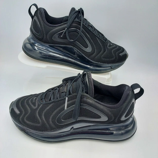 Scarpe da ginnastica Nike Air Max 720 UK taglia 5 euro 38 nere da palestra