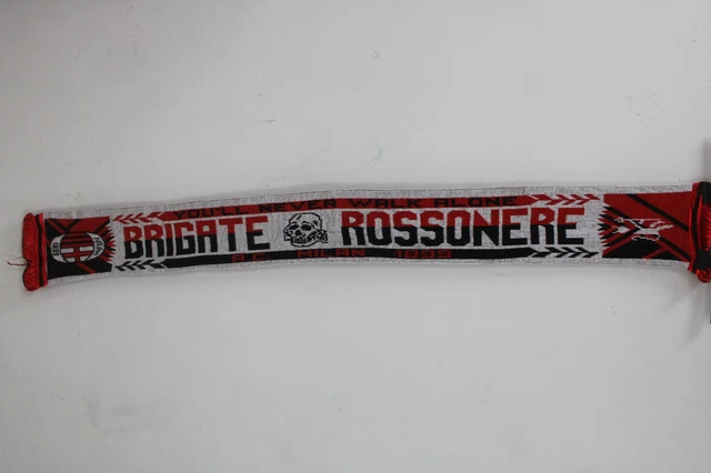 Écharpe De Supporteur AC Milan - Ultras Brigate Rossonere, Occasion, Pour Les Matchs Ou Collection