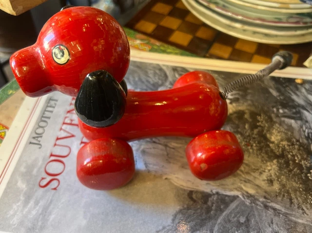 Jouet Ancien Chien Brocante Antiquités Objets Déco 31