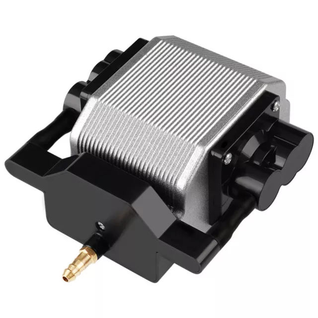 DC 12V 25W Aquarium Air Pump Ultra Quiet Air Aerator Pump 48L/min Flow Fish Pond DC 12V 25W Aquarium Air Pump Ultra Quiet Air Aerator Pump 48L/min Flow Fish Pond