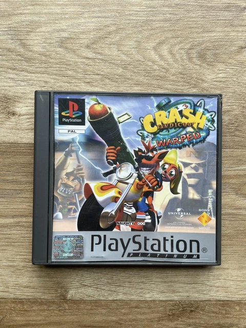 CRASH BANDICOOT 3 Warped Playstation 1 PS1 Game No Manual Free UK P&P £ ...