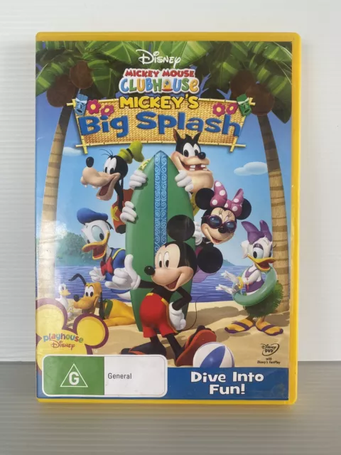 DISNEY MICKEY MOUSE CLUBHOUSE DVD LOT Of 4