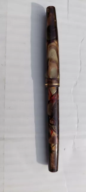 Stylo Plume Bayard Souverain De Luxe - Plume En Or 18 Carats - Occasion Bon état