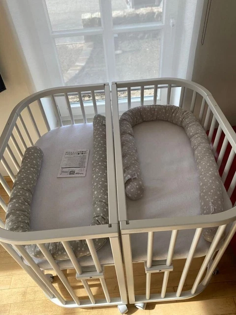 Verkaufe babybay Beistellbetten Comfort BeistellbettMatratzeÜberzieherSchlange