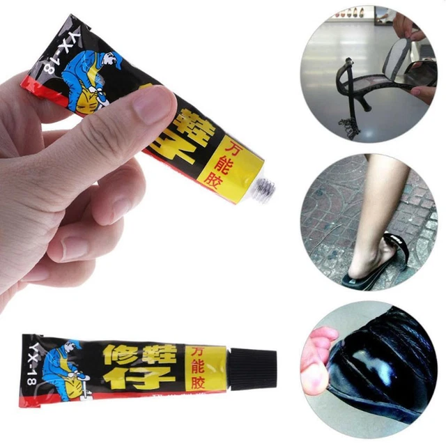 18ml Strong Glue Shoe Repair Glue Contact Adhesive & Rubber -- Leather R7F7