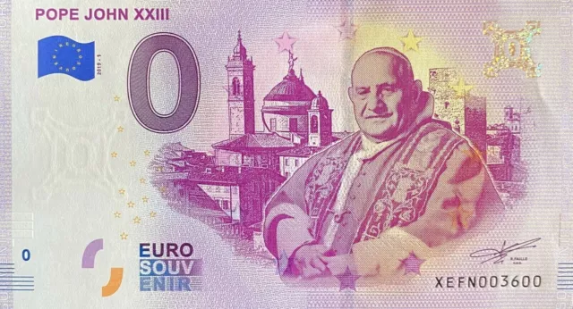 Billet 0 Euro Pope John Xxiii  Allemagne  2019-1