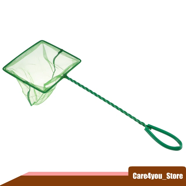 1Pcs Aquarium Fish Net Fish Tank Accessories Small Fish Fine Net Green 6''