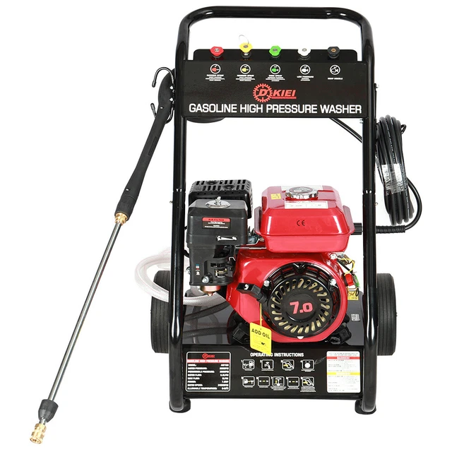 PORTABLE PETROL POWERED High Power Pressure Jet Washer 7HP Engine