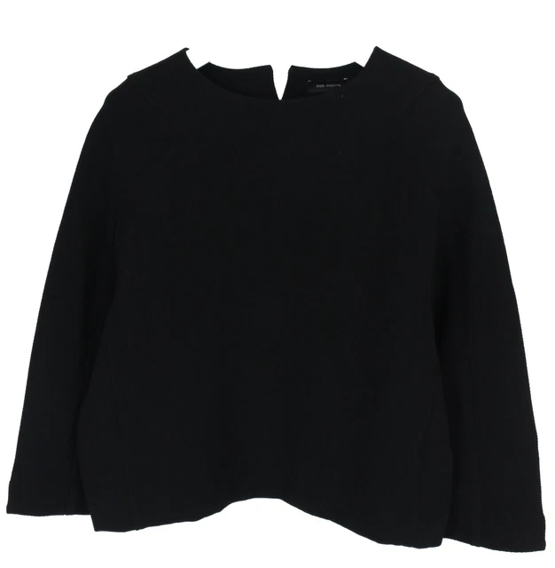 Cop Copine Ete Pull Femmes EU42 Uni Noir Rayé Matière Ras