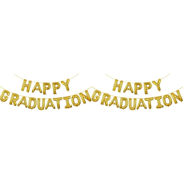 JeVenis Set Di 11 Palloncini 'We Are So Proud Of You' Con Banner - Decorazione Per Laurea E Feste - 4