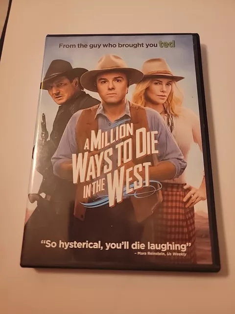 A Million Ways to Die in the West (DVD, 2014)