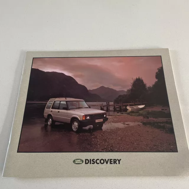 Land Rover Discovery range brochure 1990's ref LRD 557