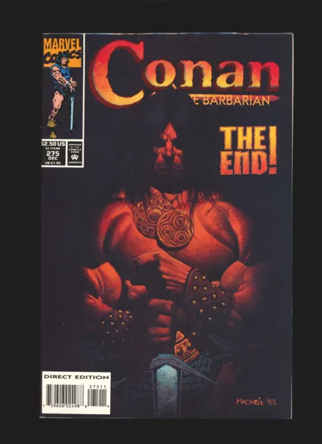 Conan The Barbarian # 275 - Last Issue low print run NM- Cond.