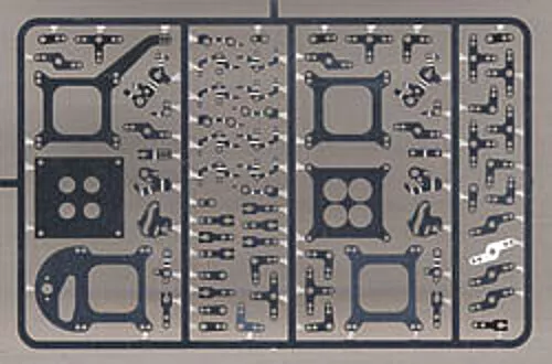 Detail-Master Carburetor Linkage amp; Hardware - Plastic Model Vehicle