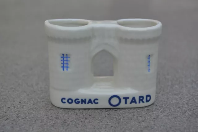 ancien porte cure-dents publicitaire COGNAC OTARD - porcelaine
