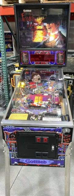 Freddy: Nightmare On Elm Street Gottlieb 1994 Pinball Machine LEDs Free Shipping