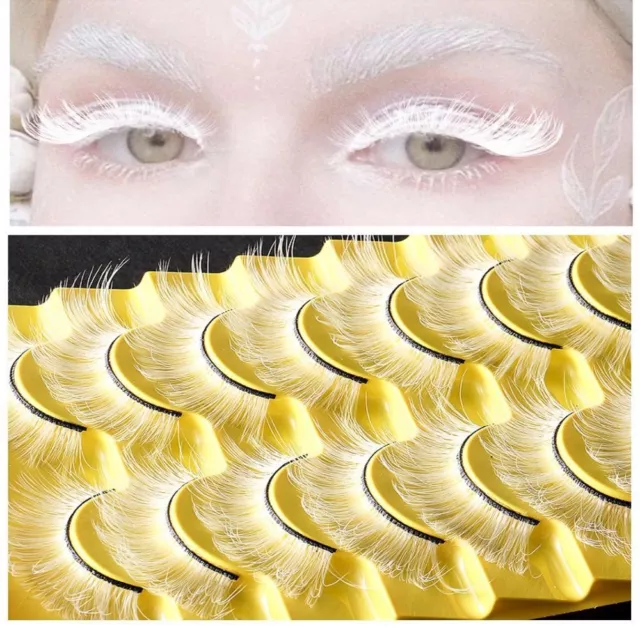 Natürlicher Look Falsche Wimpern Cosplay Wispy Falsche Wimpern  Halloween