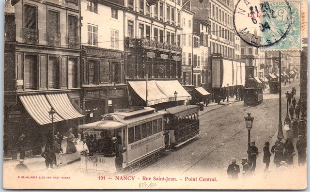54 NANCY - rue saint jean - point central -