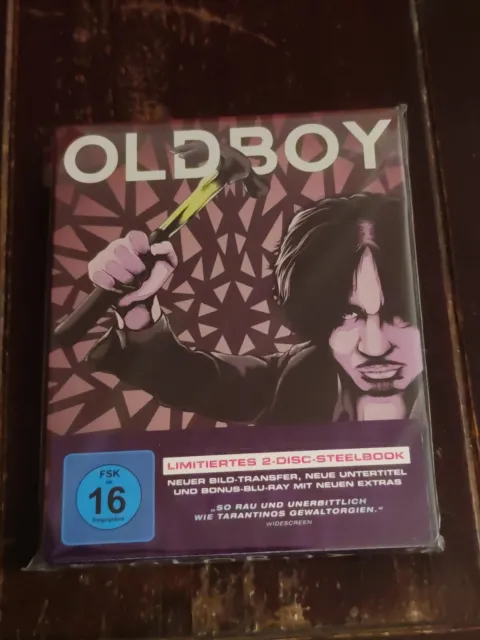 Old Boy Limitiertes Steelbook! 2- Disc Blu Ray Edition - Neu