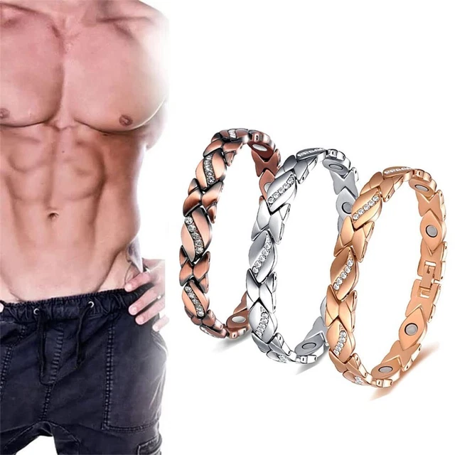 de thérapie Bracelets magnétiques de drainage lymphatique Pour les hommes
